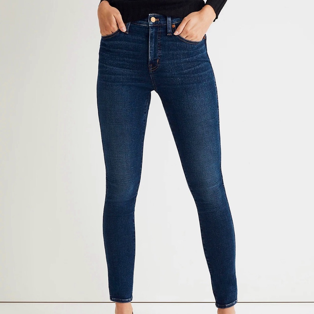 Madewell 10” high rise skinny
